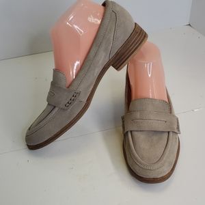 Seychelles Weekenders Grey Suede Loafers